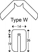Profil piankowy typ W
